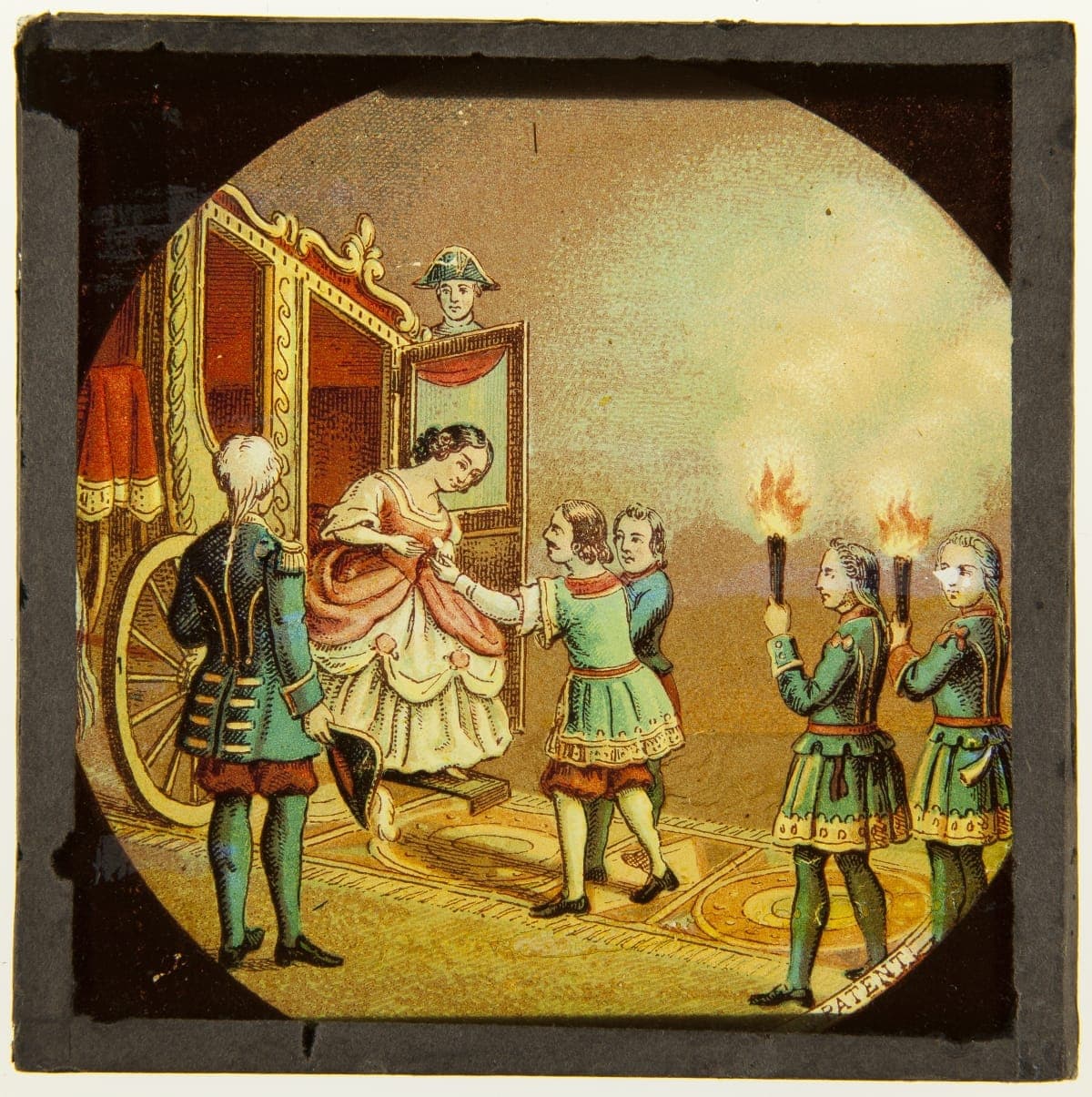 Lantern Slide, Cinderella, 1870-1920