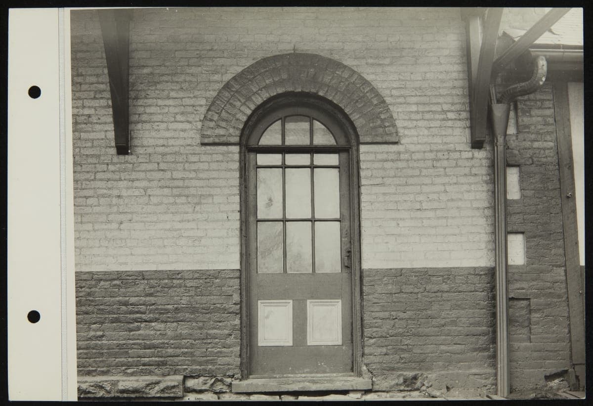 Exterior of Smiths Creek Depot at its Original Site, Smiths Creek, Michigan, April 1929