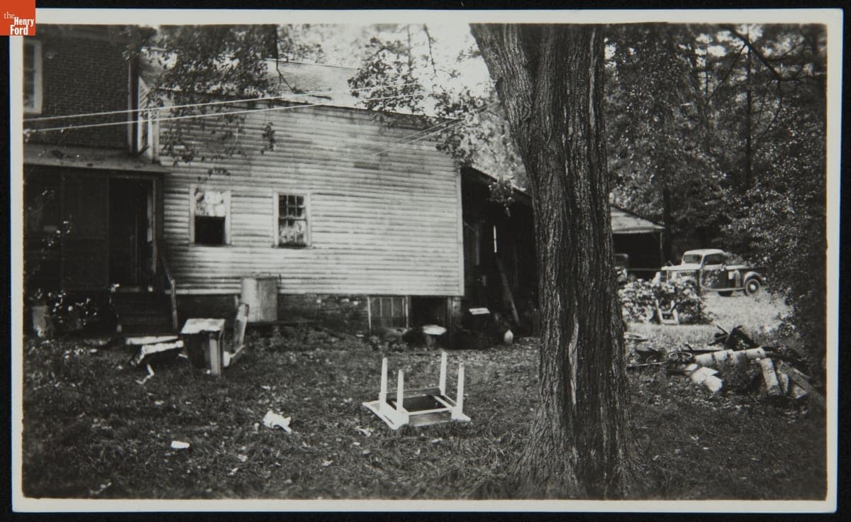 Luther Burbank Birthplace at its Original Site, Lancaster, Massachusetts, 1936