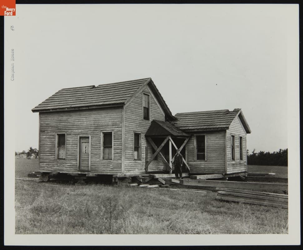 Chapman Family Home in Greenfield Village Before Opening to the Public, September 1932