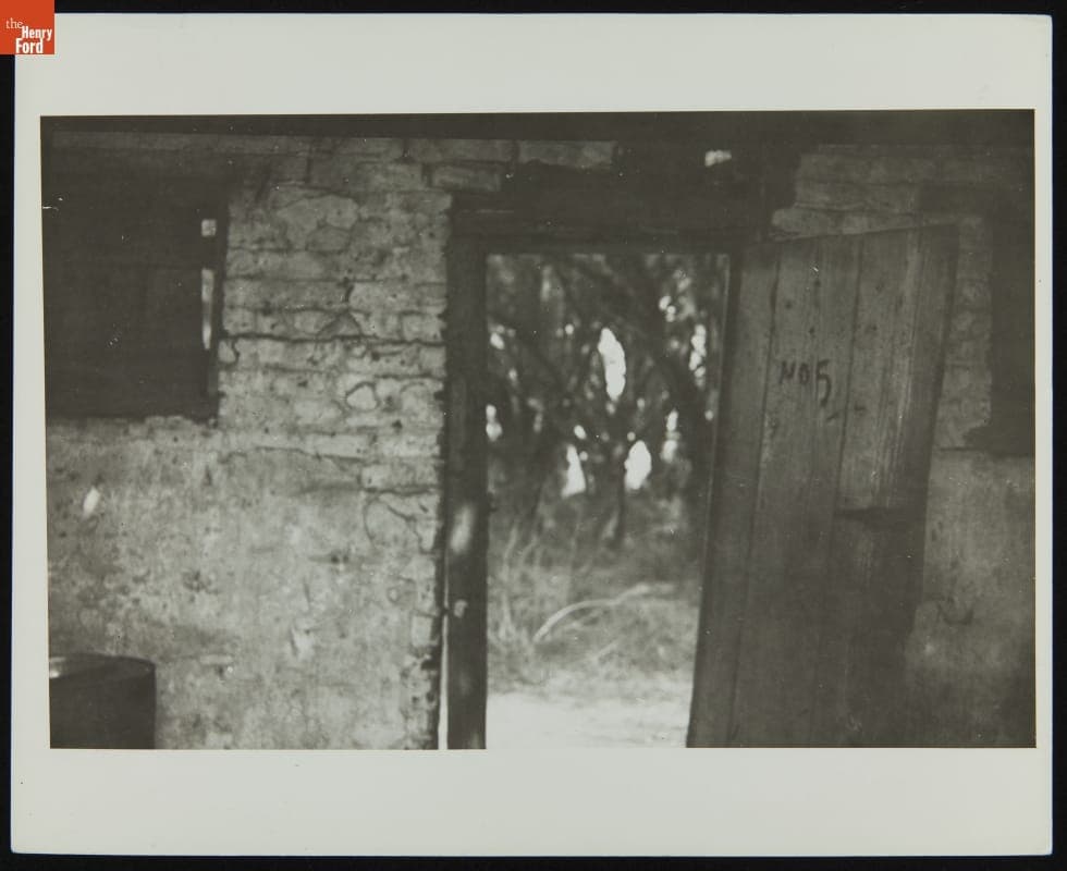 Enslaved Quarters at Hermitage Plantation, near Savannah, Georgia, circa 1930