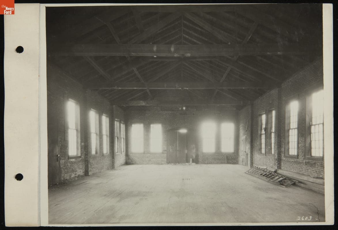 Interior of McDonald & Sons Machine Shop, Lapeer, Michigan, June 1930