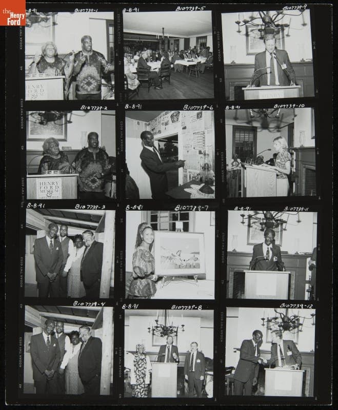 Mattox Family Home Installation Opening Celebration in Greenfield Village, August 1991