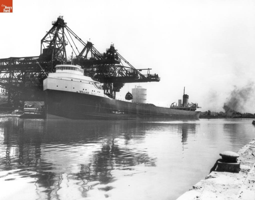 Ford Motor Company Ship "William Clay Ford" at the Rouge Plant, circa 1953