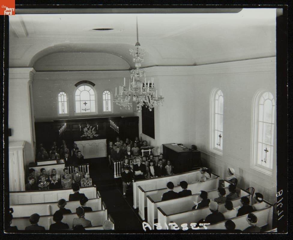 Martha-Mary Chapel during the Memorial Service for Clara Ford