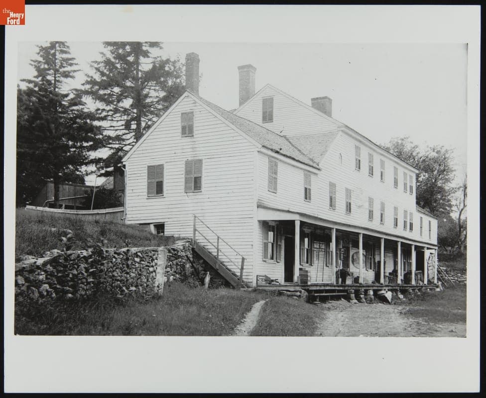 Simeon A. Wheaton's Store in Phoenixville, Connecticut, circa 1910