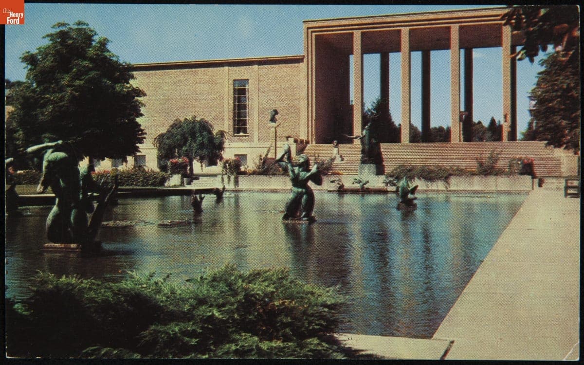 Cranbrook Academy of Art, Bloomfield Hills, Michigan, circa 1954