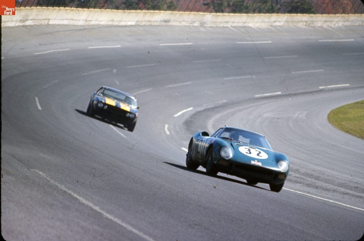 Ferrari 250 LM Driven by Peter Clarke and Edward Nelson at the Daytona Continental 24 Hours Race, February 1967
