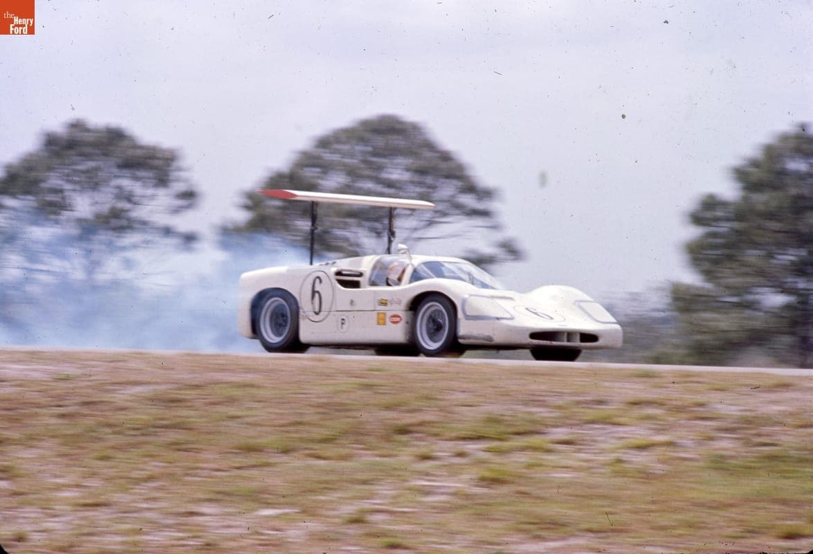 Chaparral 2F Driven by Mike Spence and Jim Hall at 12 Hours of Sebring, 1967
