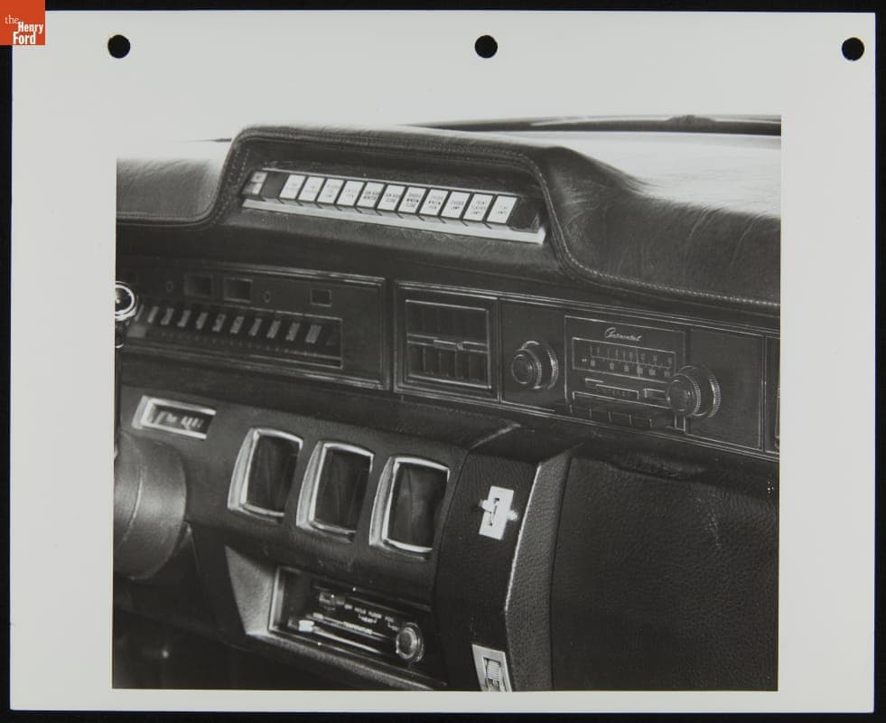 1972 Presidential Limousine, Completed Vehicle, Interior, July 24, 1972