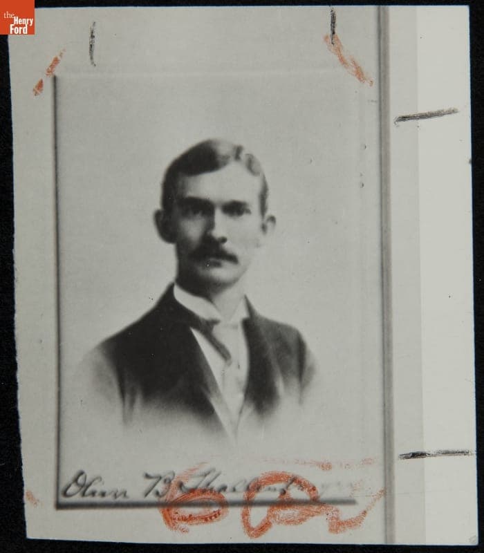 Portrait of Oliver B. Shallenberger, 1885-1898