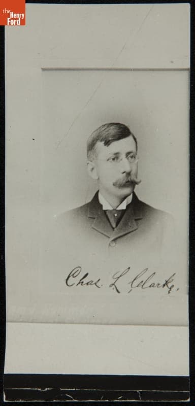 Portrait of Charles L. Clarke, 1880-1920
