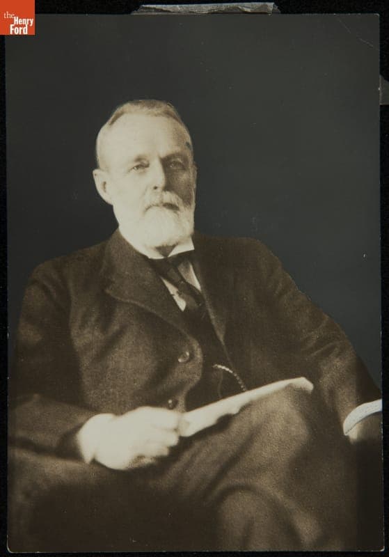 Portrait of Francis R. Upton, President of the Edison Pioneers, 1918