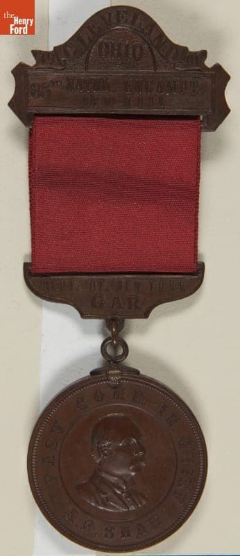 Grand Army of the Republic (G.A.R.) 35th National Encampment Department of New York Badge, 1901