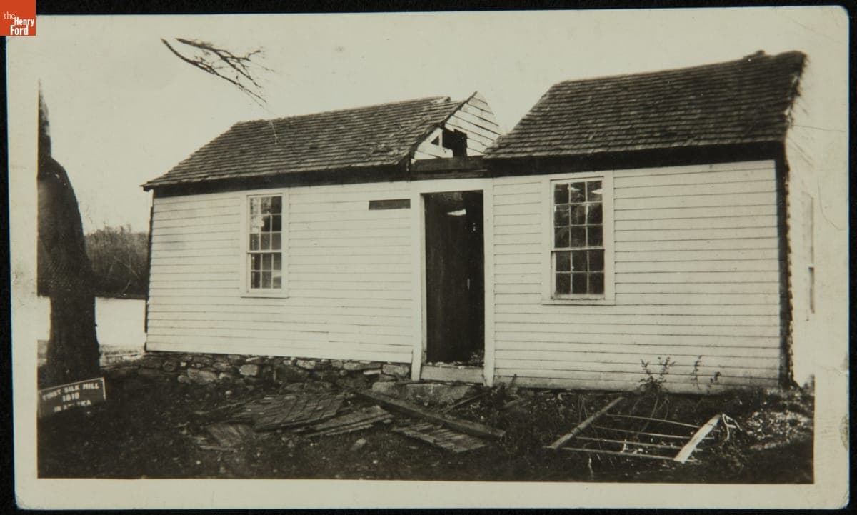 Hanks Silk Mill--Original Site--Item 12