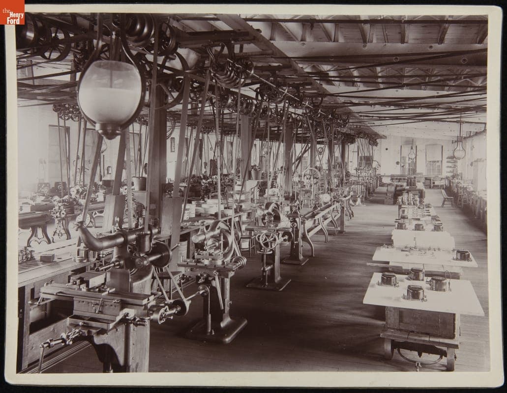 Milling Machines at the Fort Wayne Electrical Corporation, circa 1894