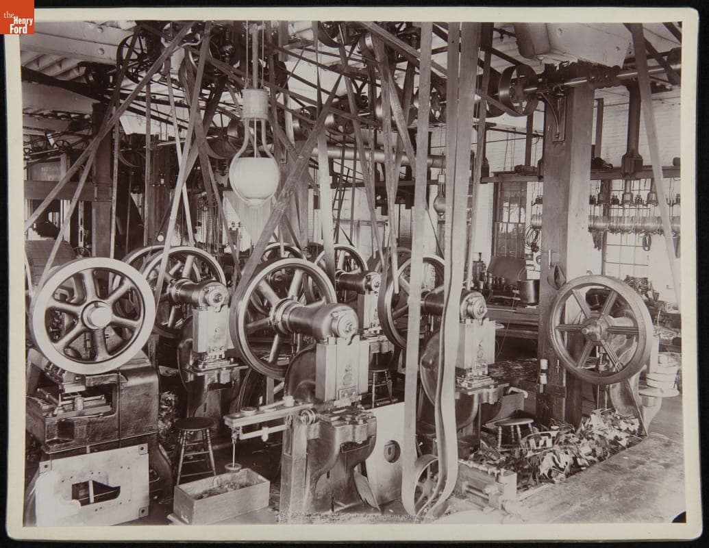 Punch Presses at the Fort Wayne Electrical Corporation, circa 1894