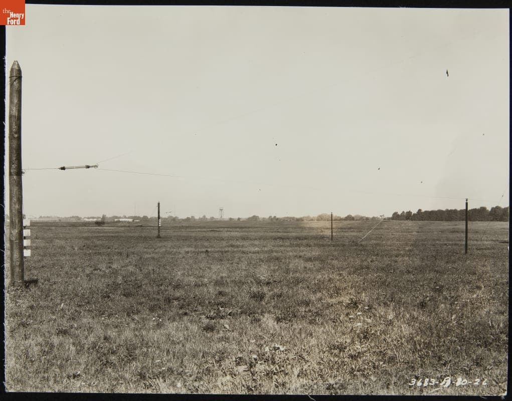 Radio Beacon Transmitting Antennas at Ford Airport, 1926