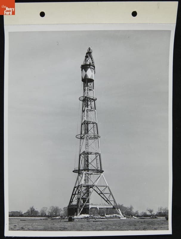 Dirigible Mooring Mast at Ford Airport, October 24, 1946