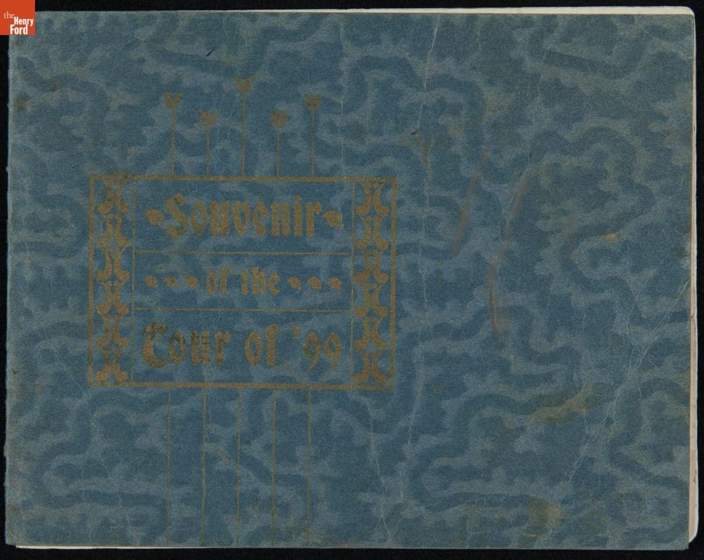 Route Book for Employees of the Walter L. Main Circus, Season 1899