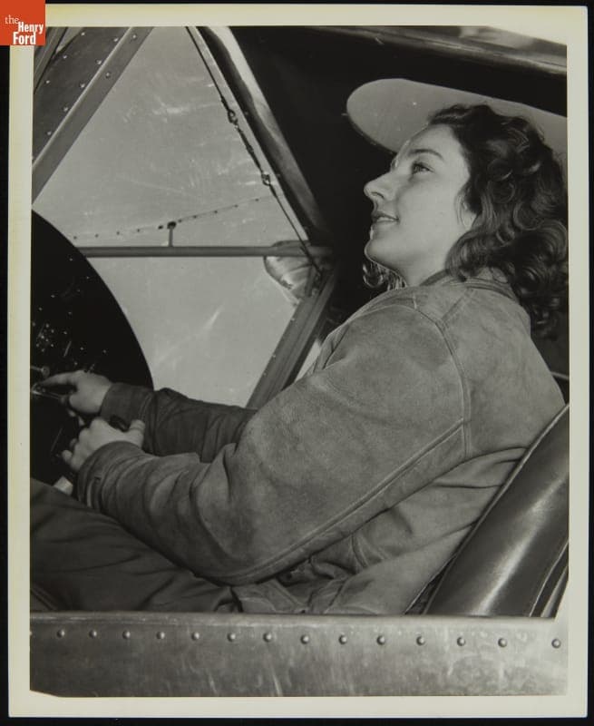 Flight Instructor Barbara Kibbee, Civilian Pilot Training Program, November 21, 1939