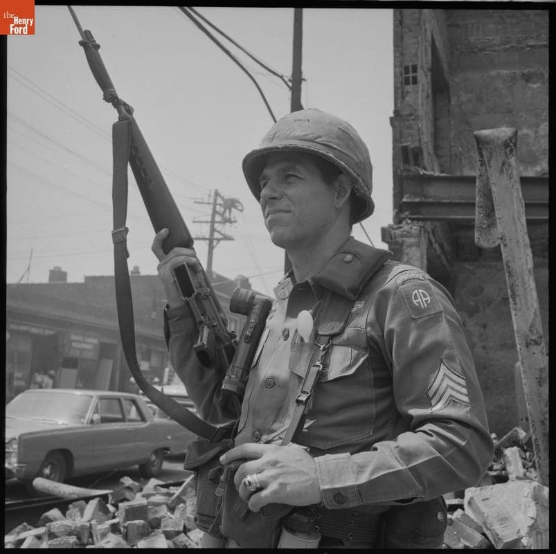 Detroit Edison Damage Assessment, Detroit, Michigan, 1967