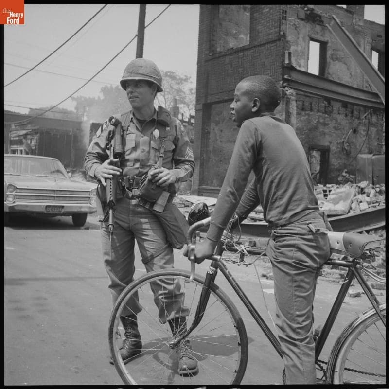 Detroit Edison Damage Assessment, Detroit, Michigan, 1967