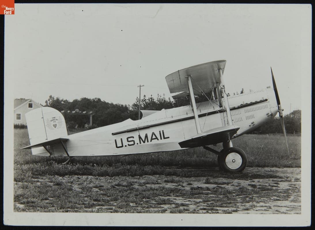 U.S. Mail Airplane, circa 1925