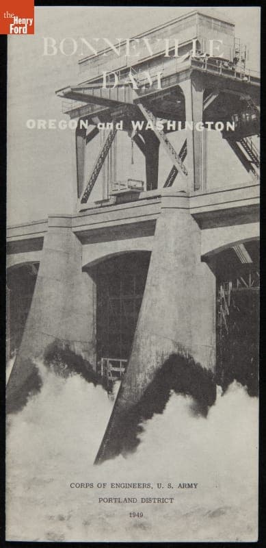 "Bonneville Dam, Oregon and Washington," 1949