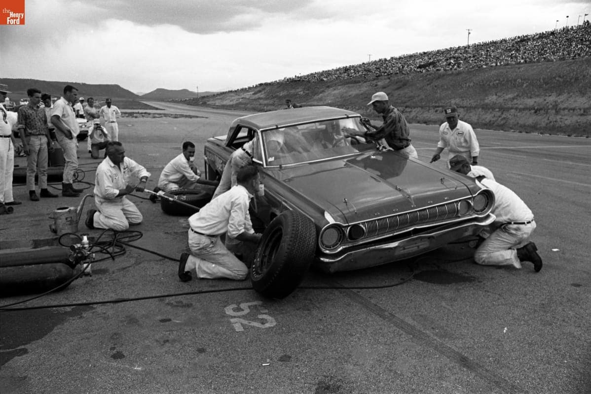 Continental 250 Stock Car Race, Castle Rock, Colorado, June 28, 1964