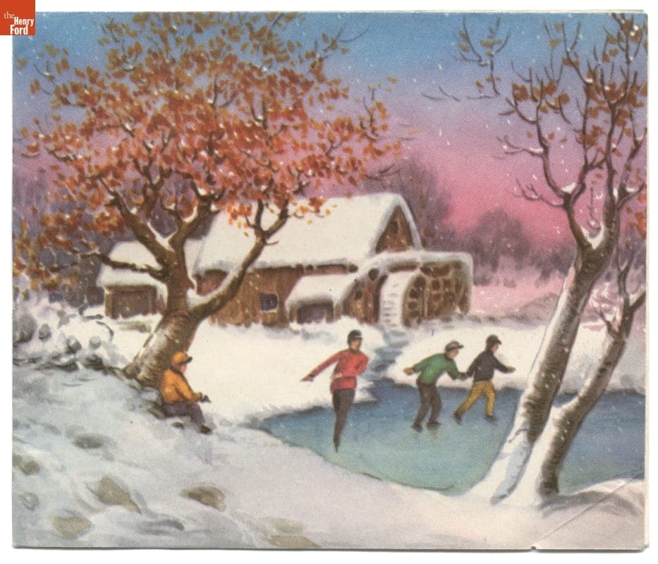 Christmas Card, 1955