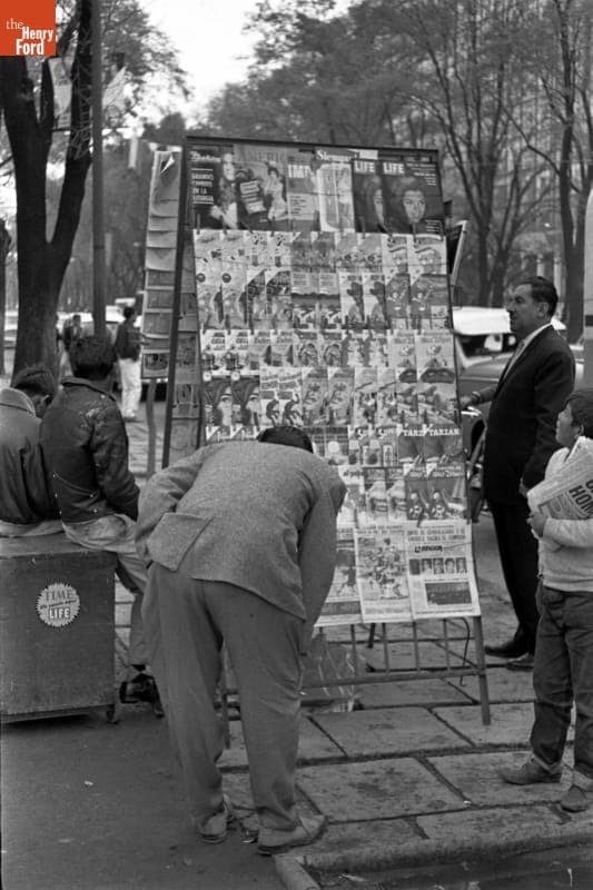 Photo by Jack Brady While Visiting Mexico City for the 1963 Mexican Grand Prix (II Gran Premio de Mexico), October 1963
