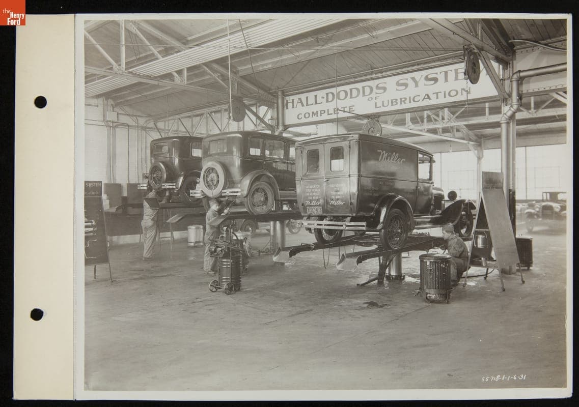Interior of Hall-Dodds, 1931