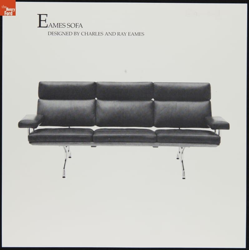 Herman Miller Sales Brochure, 1983, "Eames Sofa Designed by Charles and Ray Eames"