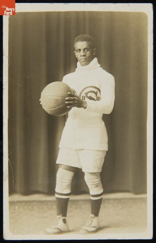 Scholastic Athletic Association Basketball Player, Pittsburgh, Pennsylvania, circa 1917
