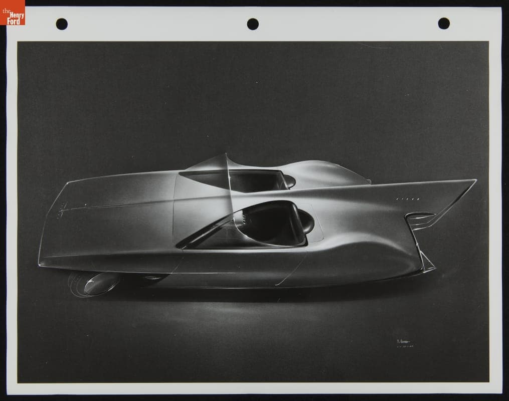 Automotive Rendering, 1959