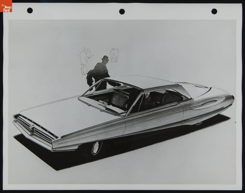 Automotive Rendering, 1959