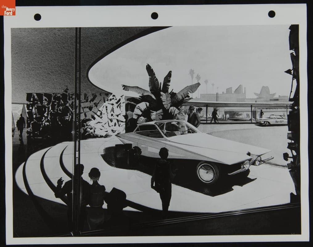 Automotive Rendering, 1959