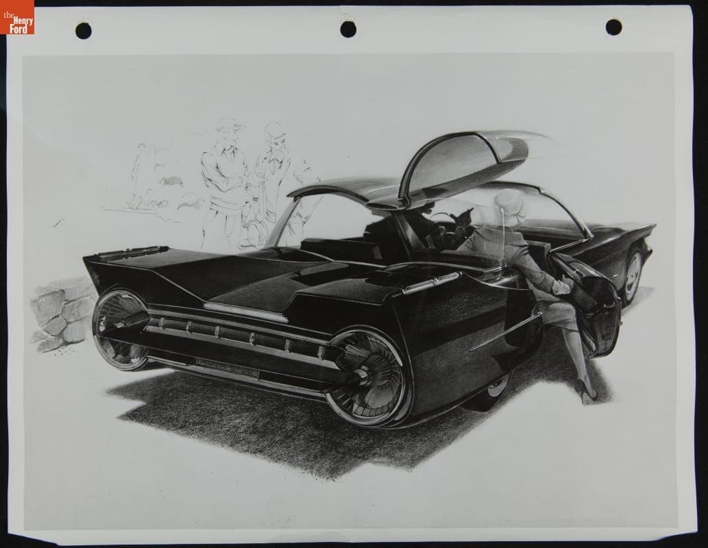 Automotive Rendering, 1959