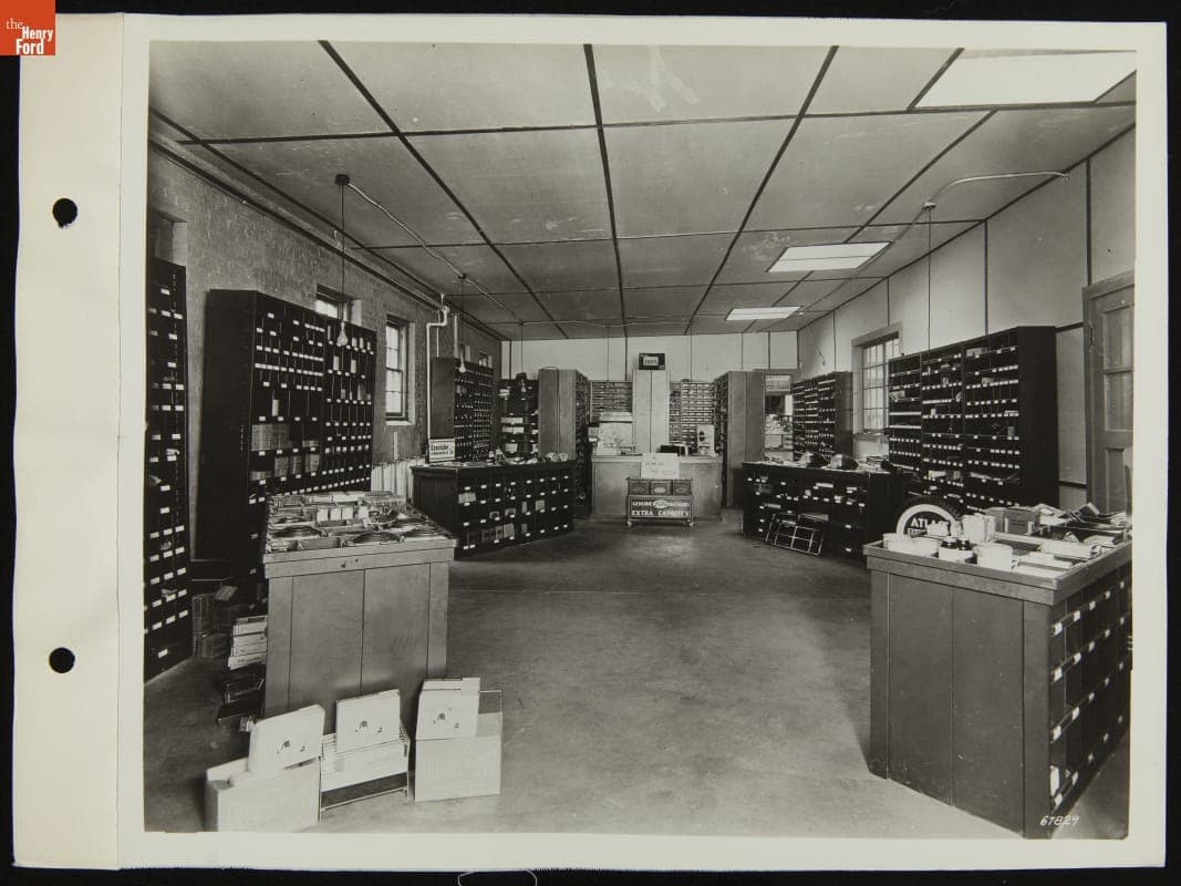 Garry Sales Company Parts and Accessories Display, Trenton, New Jersey, February 1937