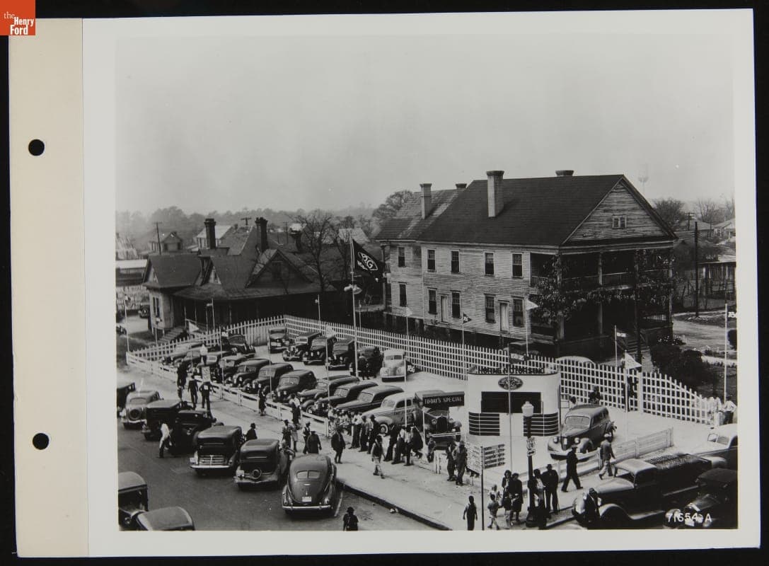 Horne Motors Inc. Used Car Lot, March 1939