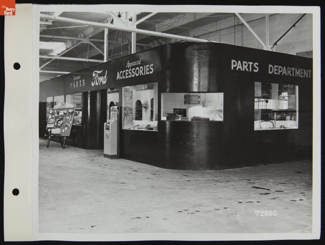 Parts Department, Russ Dawson's Motor Sales, Detroit, Michigan, 1939