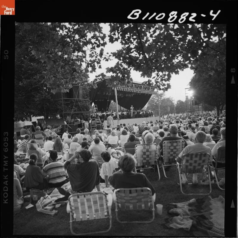 "Salute to America," Detroit Symphony Orchestra Concert in Greenfield Village, July 3, 1993