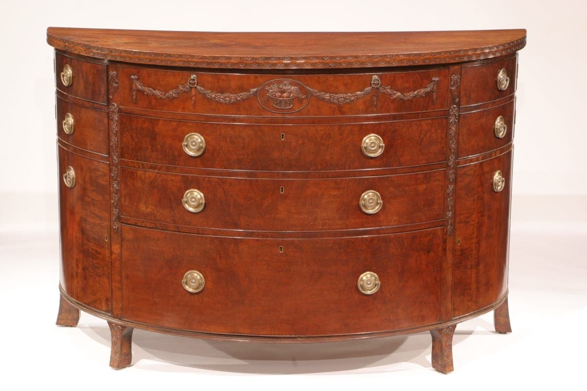 Sideboard with Carving by Samuel McIntire, circa 1795-1805