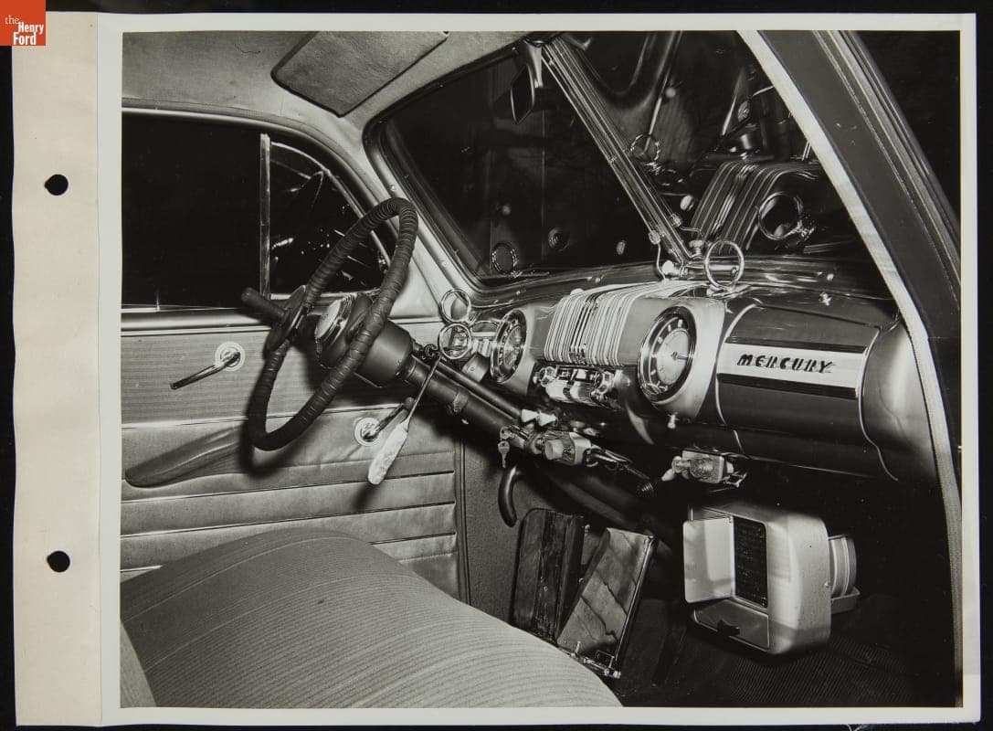 Mercury Car Specially Fitted for Disabled Drivers, February 1946