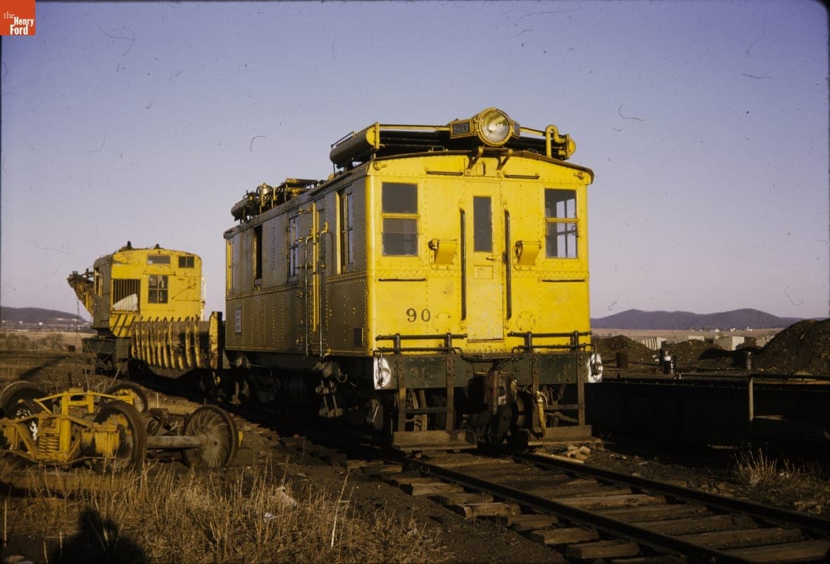 Ingersoll-Rand's Diesel-Electric Locomotive #90, Phillipsburg, New Jersey, March 1970