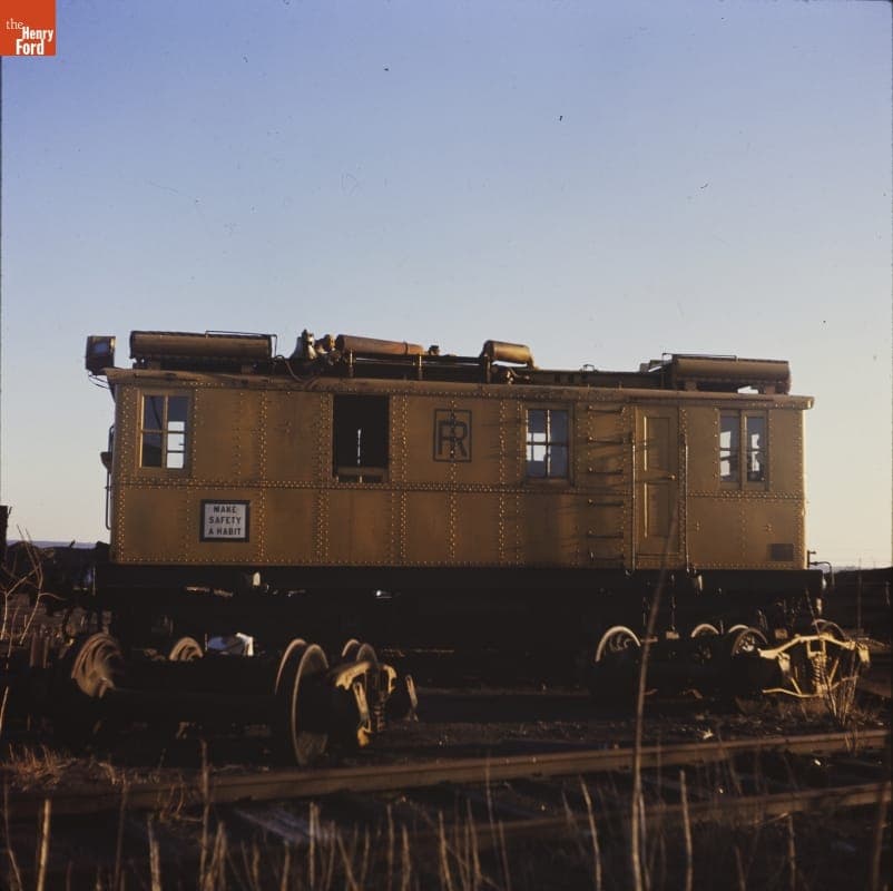 Ingersoll-Rand's Diesel-Electric Locomotive #90, Phillipsburg, New Jersey, March 1970