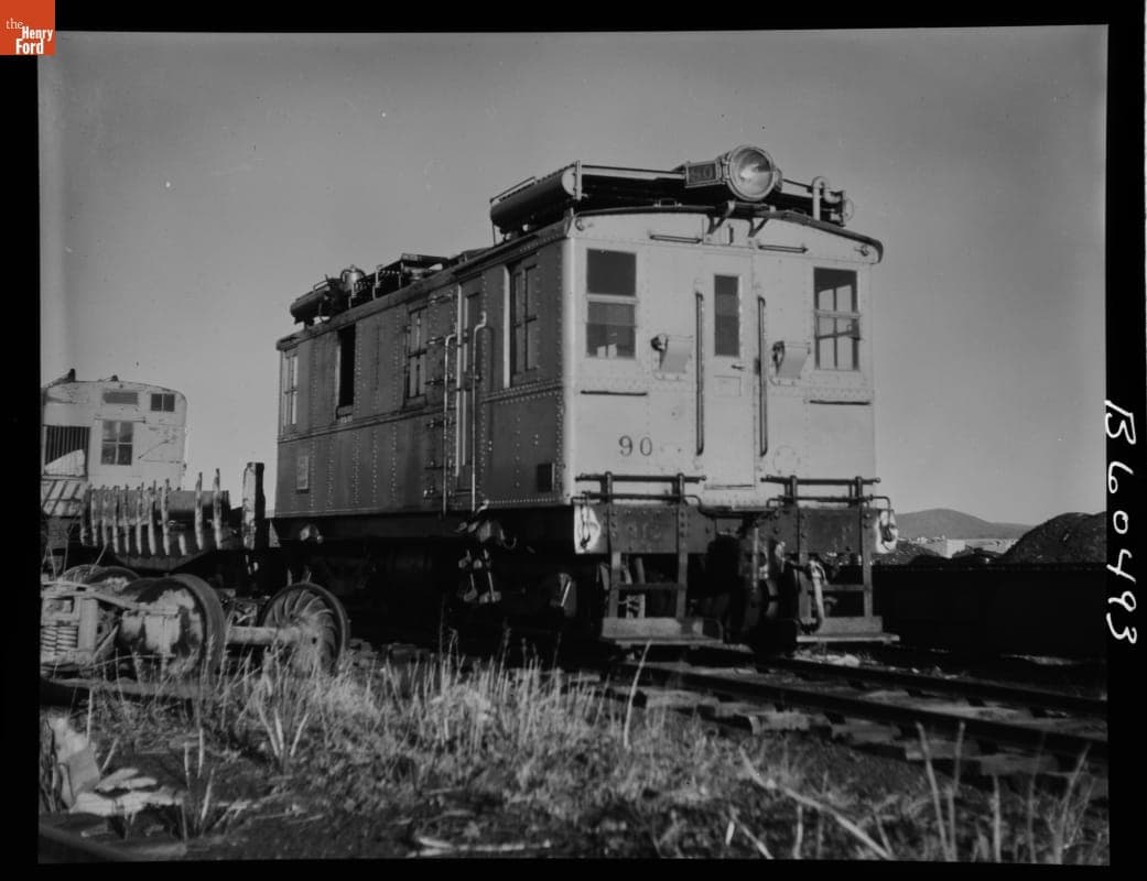 Ingersoll-Rand's Diesel-Electric Locomotive #90, Phillipsburg, New Jersey, March 1970