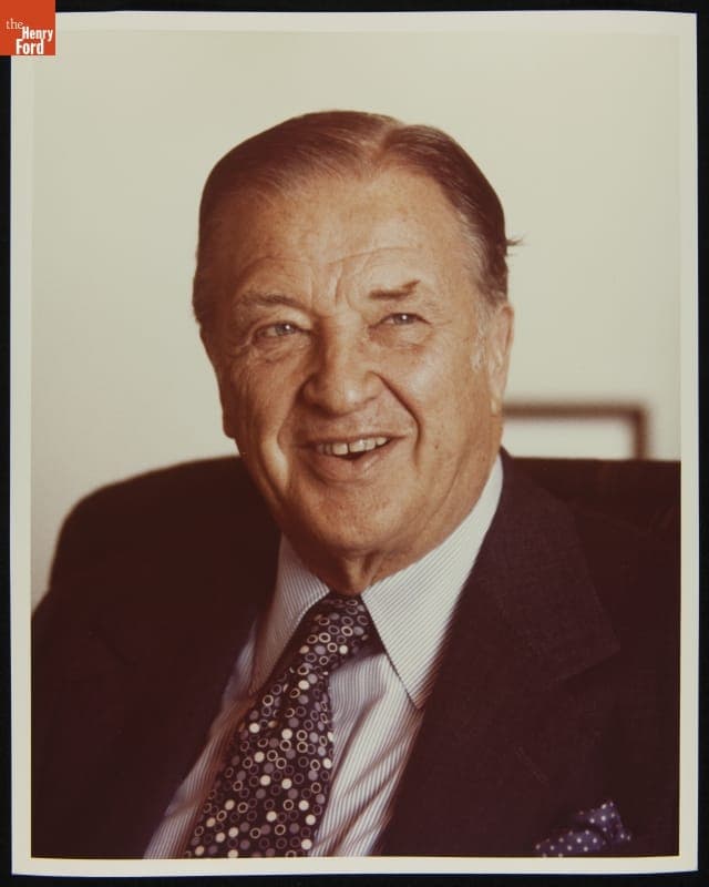 Portrait of Henry Ford II for Newsweek, 1979