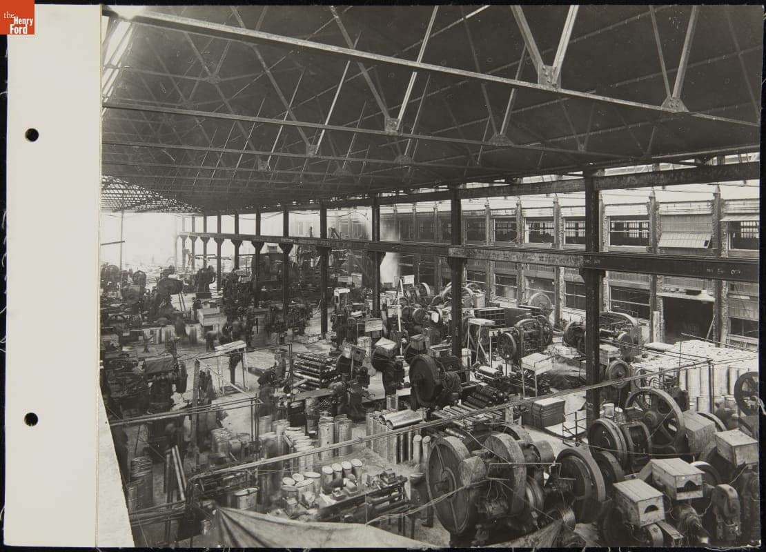 South End View of Press Building, Ford Plant at Cork, Ireland, March 1929